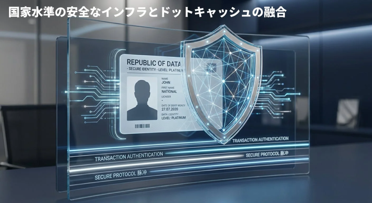 国家水準の安全なインフラとドットキャッシュの融合
