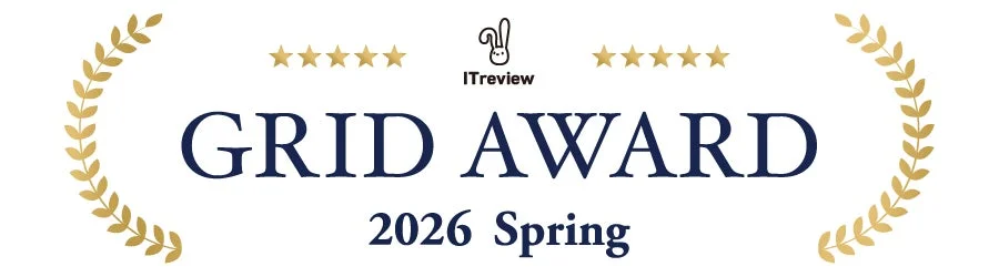 ITRreview GRID AWARD 2026 Springロゴ