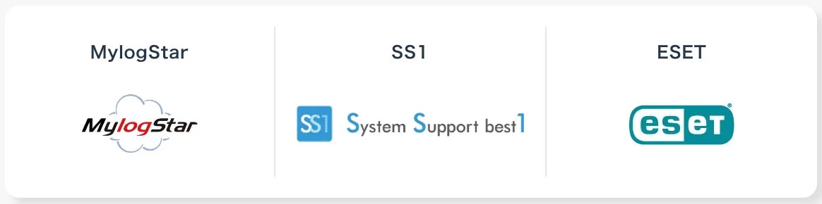 MylogStar・SS1・ESETのロゴ