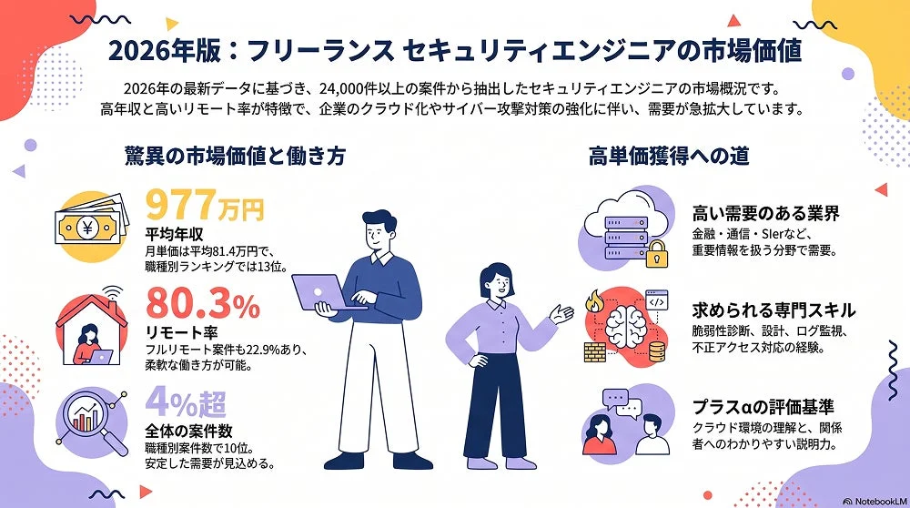 フリーランスセキュリティエンジニアの市場価値