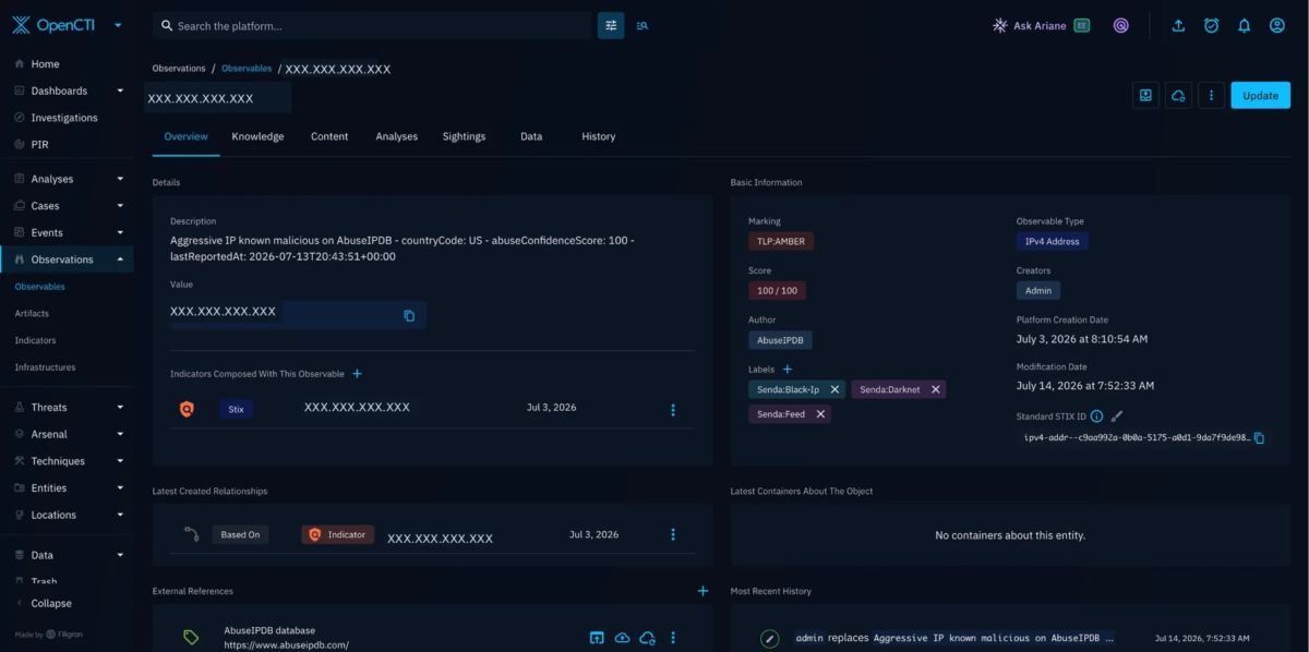 RainForestの「Senda-Nexus」がInterop Tokyoで審査員特別賞を受賞、OpenCTI統合環境も公開