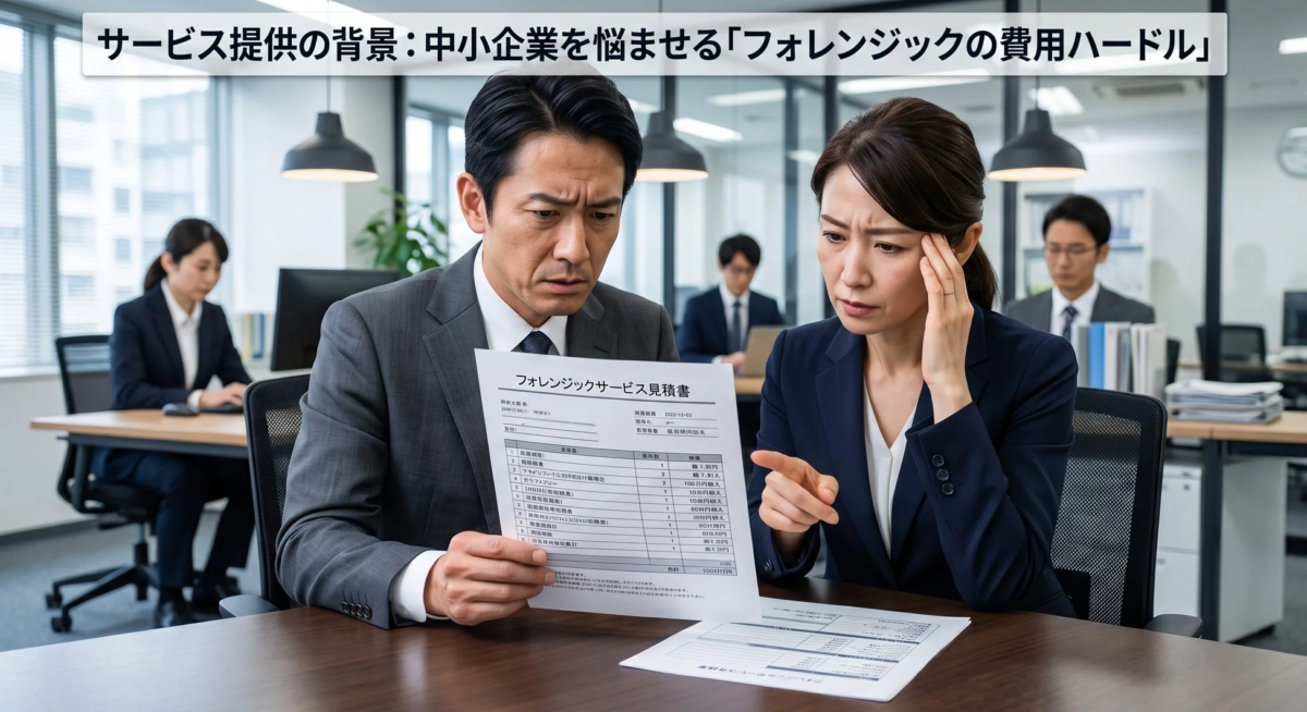 フォレンジック調査の費用ハードルに悩むビジネスパーソン
